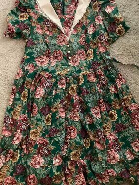Vintage floral dress